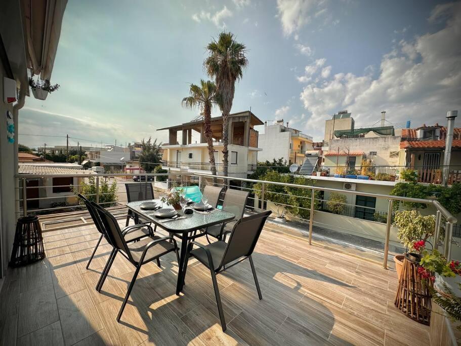 דירות קלמאטה Red Harmony By The Sea Pool And Balcony מראה חיצוני תמונה